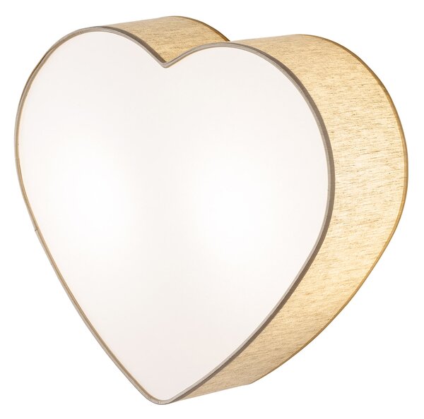 Heart dekoratív fali lámpa