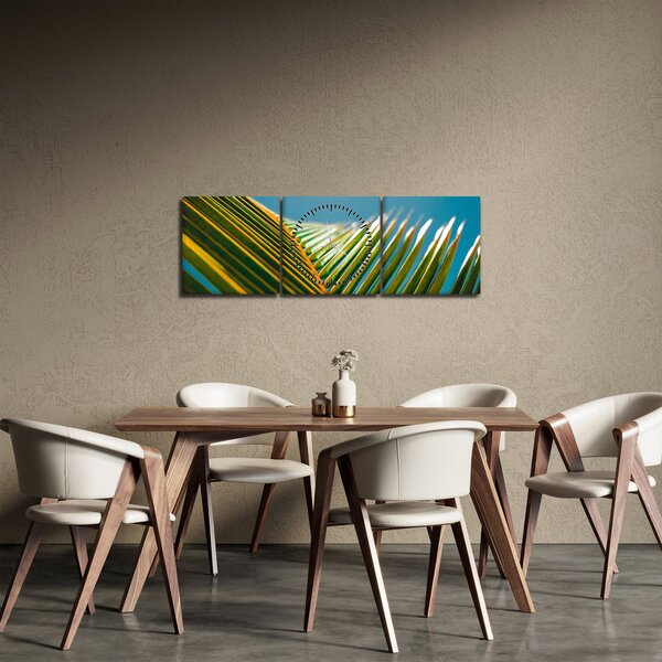 Kép - A pálmalevél részlete (órával) (90x30 cm)