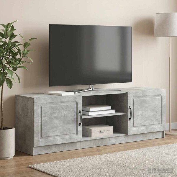 TV szekrény Betonszürke 150 x 31 x 47 cm Szerelt Fa