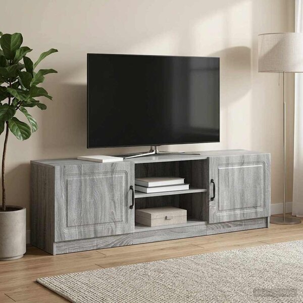 TV szekrény Szürke Sonoma 150 x 31 x 47 cm Szerelt Fa