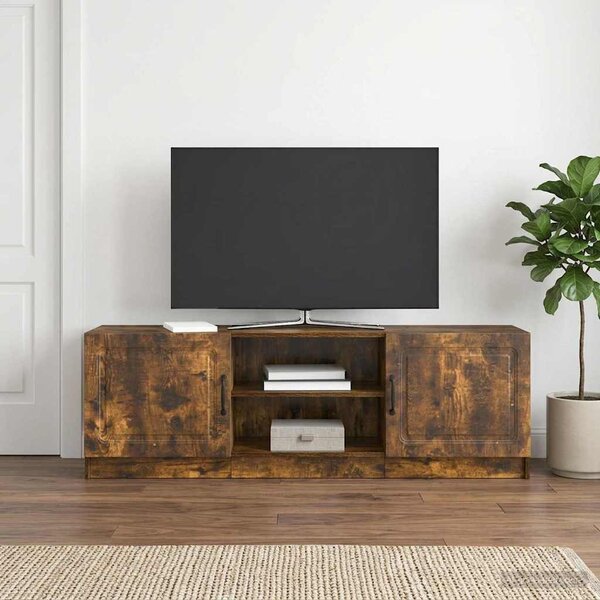 TV szekrény Füstös Tölgy 150 x 31 x 47 cm Szerelt Fa
