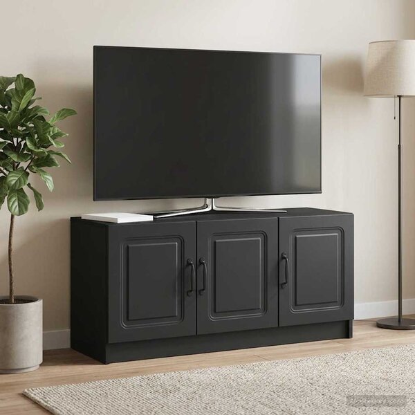 TV szekrény Fekete 99 x 34,5 x 47 cm Szerelt Fa