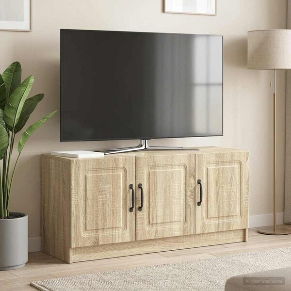 TV szekrény Sonoma Tölgy 99 x 34,5 x 47 cm Szerelt Fa