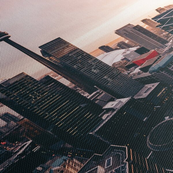 Kép - kilátás a városi központra (120x50 cm)