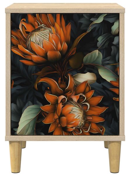 Éjjeliszekrény LOCHEM 2 db Sonoma Tölgy 36 x 33 x 50 cm