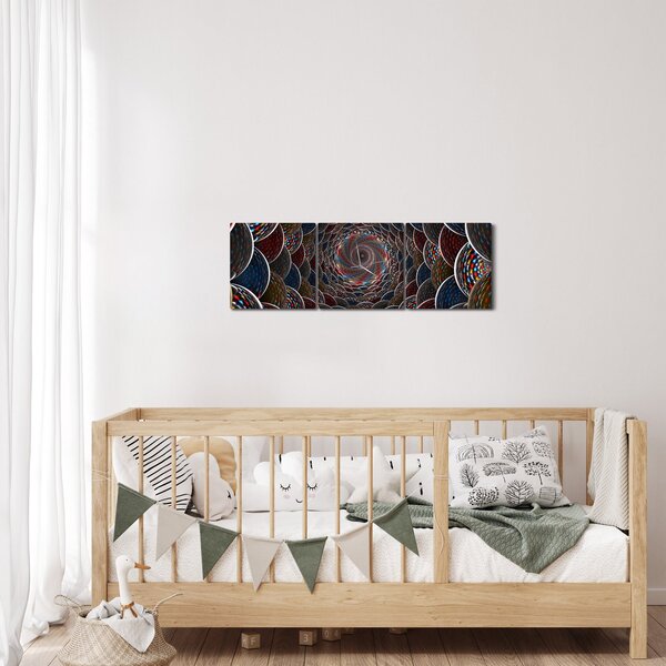 Kép - Vortex (órával) (90x30 cm)