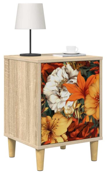 Éjjeliszekrény GENNEP 2 db Sonoma Tölgy 36 x 33 x 50 cm