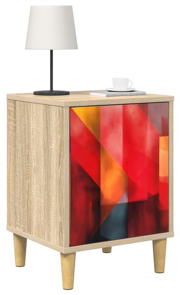 Éjjeliszekrény HEESCH 2 db Sonoma Tölgy 36 x 33 x 50 cm