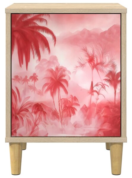Éjjeliszekrény AACHEN 2 db Sonoma Tölgy 36 x 33 x 50 cm