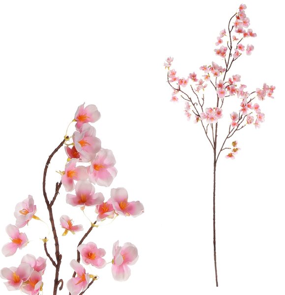 Mű cseresznyeág rózsaszín, 104 cm