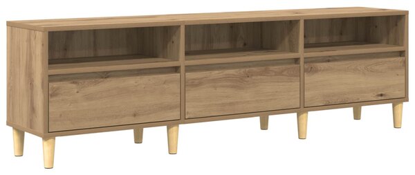 TV szekrény 150 x 30 x 45 cm Artisan tölgy Szerelt Fa
