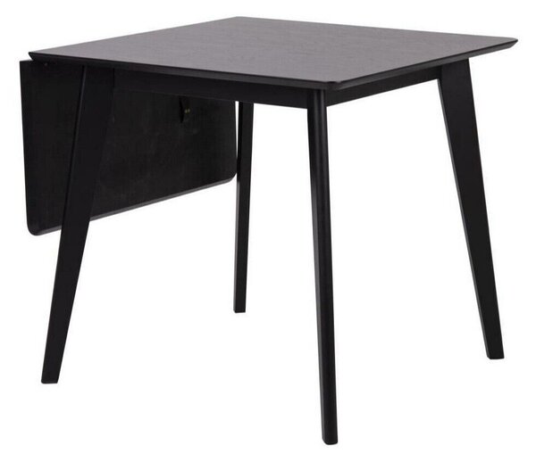 Asztal Norsica 484, 76x80cm, Fekete, Kaucsuk