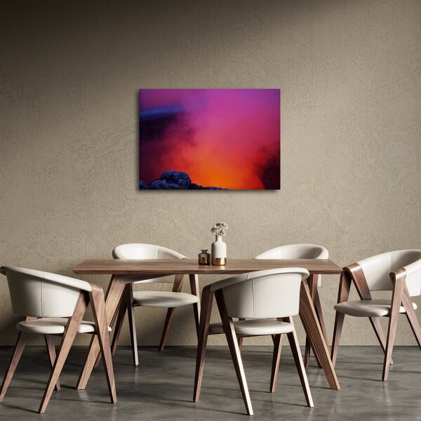 Kép - tűzhányó (70x50 cm)