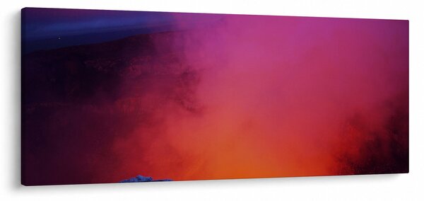 Kép - tűzhányó (120x50 cm)