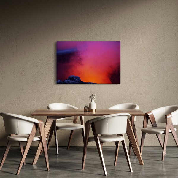 Kép - tűzhányó (90x60 cm)
