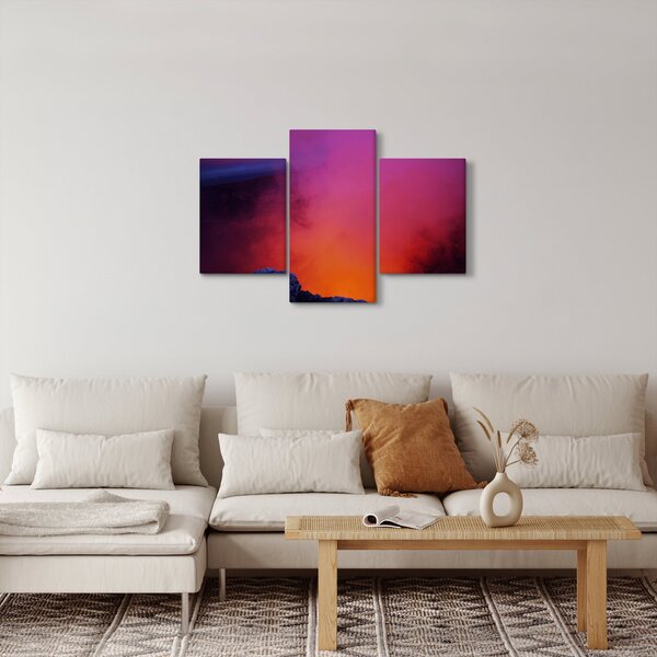 Kép - tűzhányó (90x60 cm)