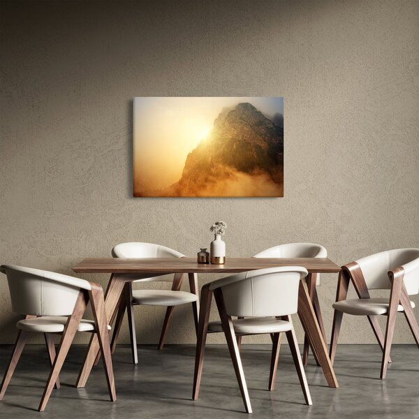Hegy a ködben képe (90x60 cm)