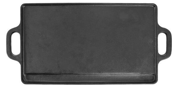 Öntöttvas grill lap 23x45,5 cm LITINA – Orion