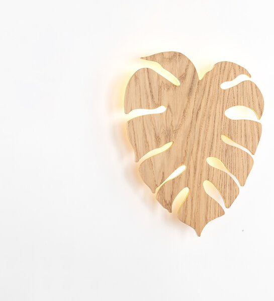 Monstera dekoratív fali lámpa