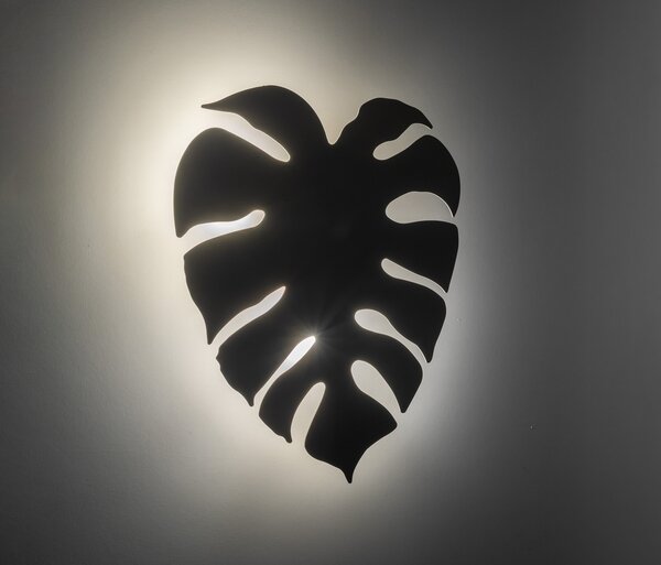 Monstera dekoratív fali lámpa