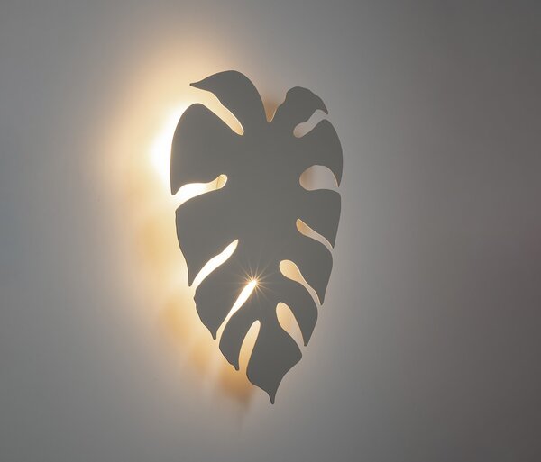 Monstera dekoratív fali lámpa