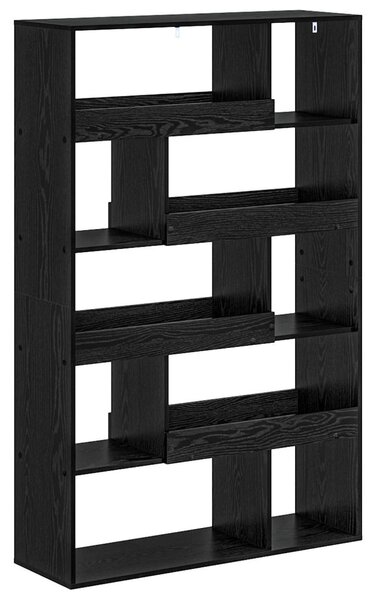 Könyvespolc 100 x 33 x 156,5 cm Szerelt Fa Fekete tölgy