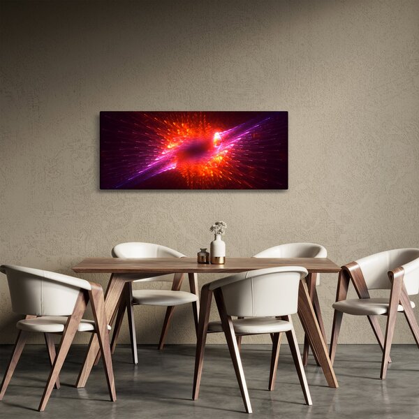 Modern tüskés absztrakció képe (120x50 cm)