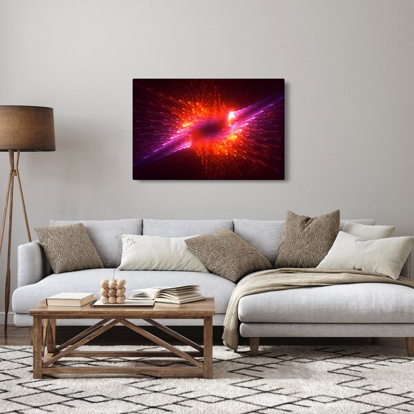 Modern tüskés absztrakció képe (90x60 cm)