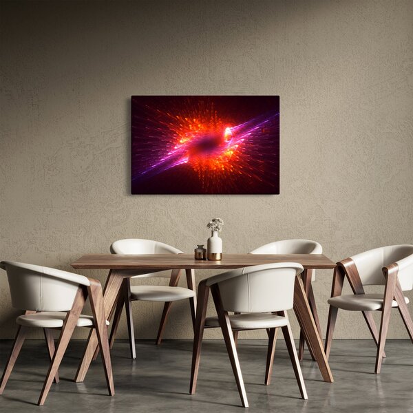 Modern tüskés absztrakció képe (90x60 cm)