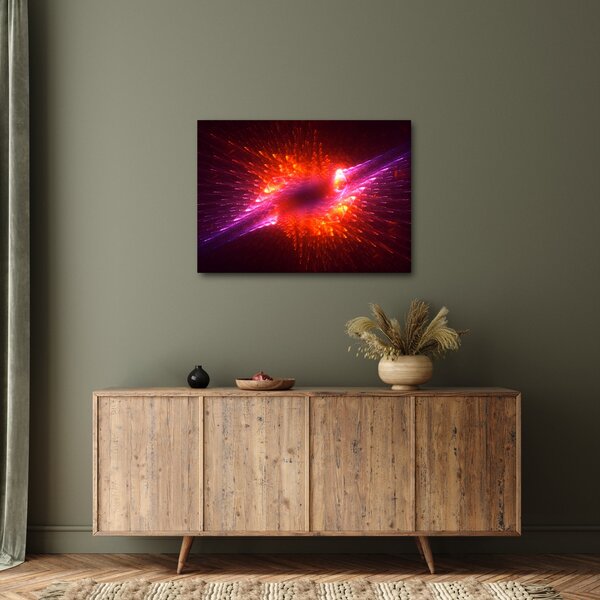 Modern tüskés absztrakció képe (70x50 cm)