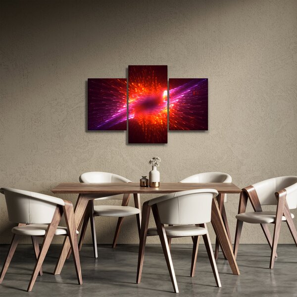 Modern tüskés absztrakció képe (90x60 cm)