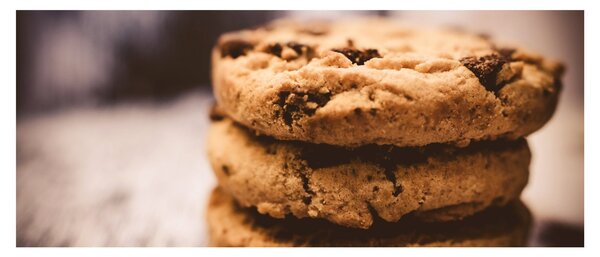 Cookies süti képe (120x50 cm)