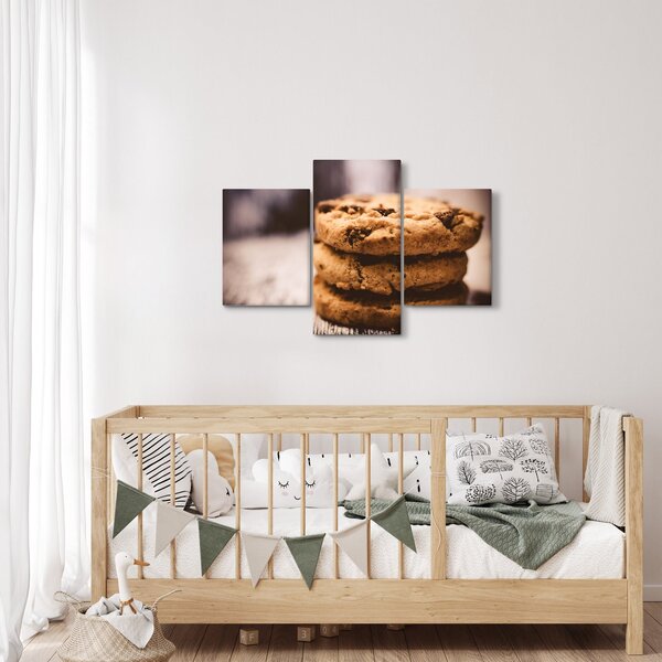 Cookies süti képe (90x60 cm)