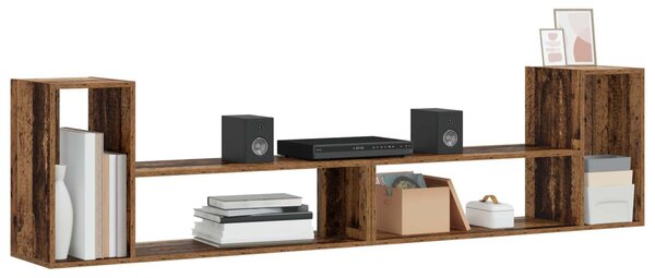 TV szekrény 100 x 30 x 50 cm Antik Fa Szerelt Fa