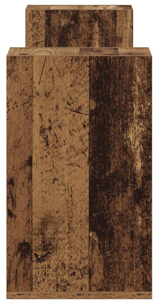 TV szekrény 100 x 30 x 50 cm Antik Fa Szerelt Fa