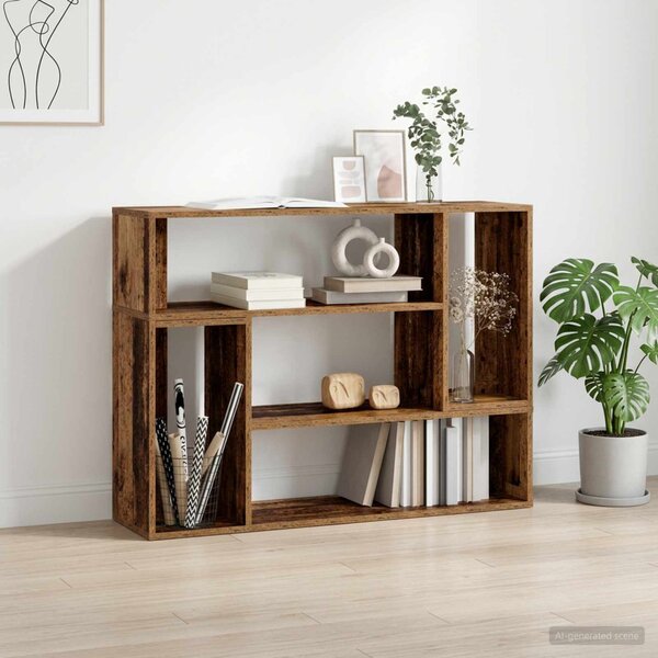 TV szekrény 100 x 30 x 50 cm Antik Fa Szerelt Fa