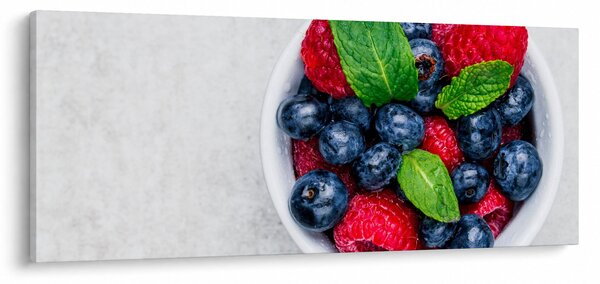 Kép - tál erdei gyümölccsel (120x50 cm)