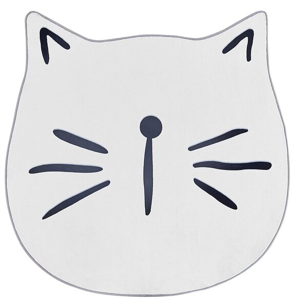 Gyerekszoba szőnyeg KITTY Fehér ø 100 cm
