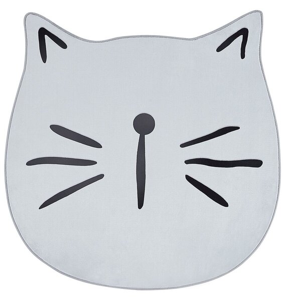 Gyerekszoba szőnyeg KITTY Szürke ø 100 cm