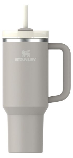 Világosszürke rozsdamentes acél termosz szívószállal 1,18 l Quencher H2.0 FlowState Tumbler Ash – Stanley