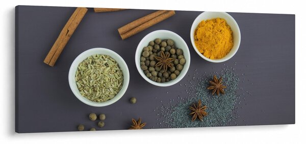 Kép - fűszerek (120x50 cm)