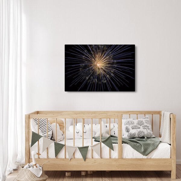 Tűzijáték képe (90x60 cm)