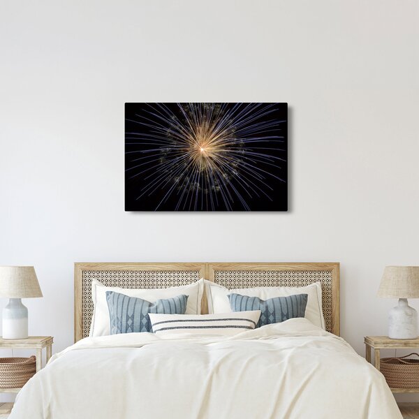 Tűzijáték képe (90x60 cm)