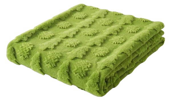 Textil futó FOREST TREES 40x140 cm, zöld