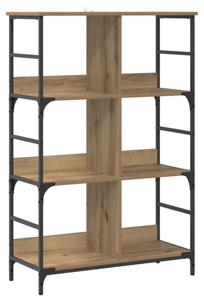 Könyvespolc 4 szintes 78,5 x 33 x 117,5 cm fém PB