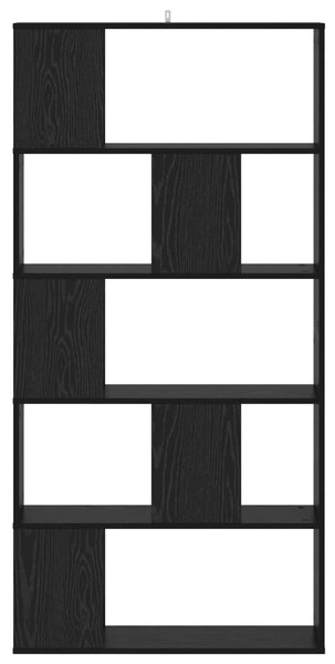 Könyvszekrény Fekete tölgy 80,5 x 23,5 x 162,5 cm PB