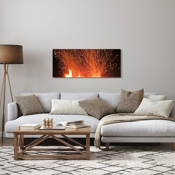 A tűz képe (120x50 cm)