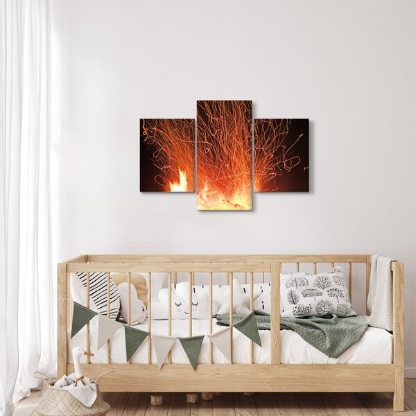 A tűz képe (90x60 cm)