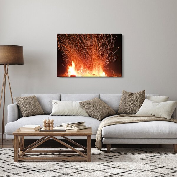 A tűz képe (90x60 cm)