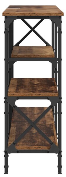 Konzolasztal Antik Fa 180 x 29 x 76,5 cm fém PB